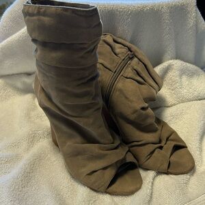 Torrid open toe wedges